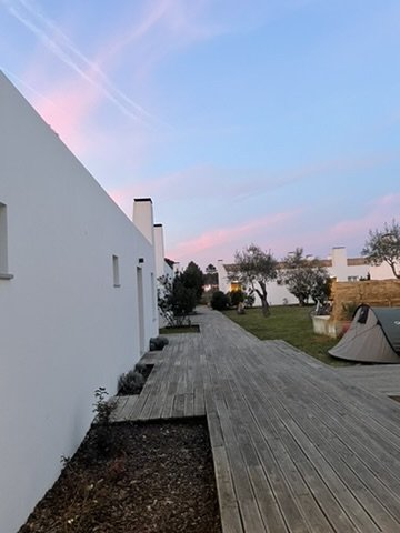 The property at twilight