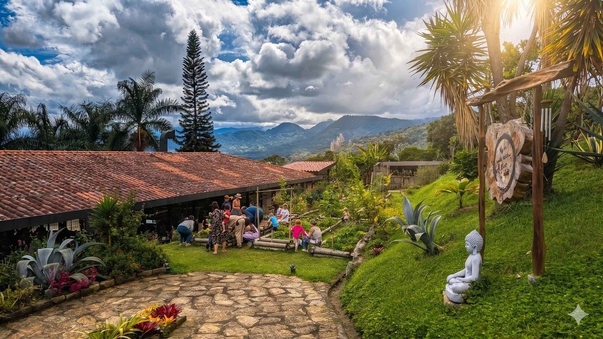 Casa Sumapaz holistic retreat in the Colombian mountains